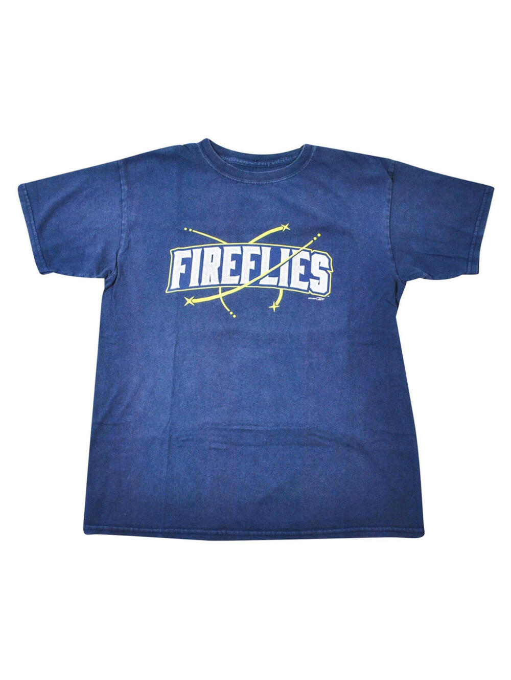 Vintage Columbia Fireflies Tim Tebow MLB NFL Baseball Navy Shirt Size Small